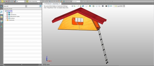 图1：用中望3D设计的GeaTectum™车顶帐篷模型