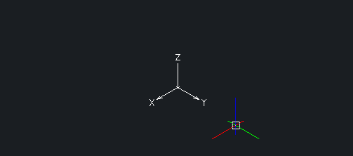 CAD中更改坐标系方向的方法
