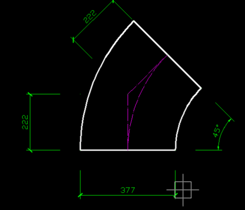 CAD如何绘制出弯头