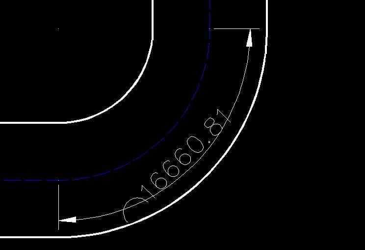 CAD弧长标注中圆弧符号的位置修改技巧
