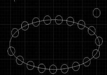 CAD如何创建椭圆阵列和路径阵列
