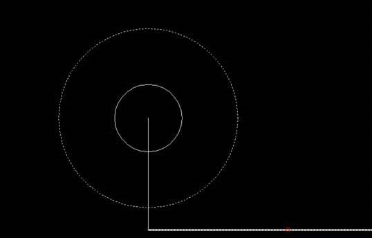 CAD圆弧如何连接直线和圆