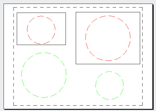CAD如何调整布局中不同比例视口的图形线型比例