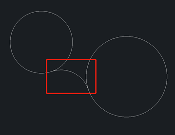 CAD如何给两个相交的圆创建圆角？