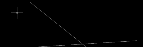 CAD如何将任意角度的两条直线相互垂直？