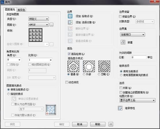 CAD如何制作剖面图？