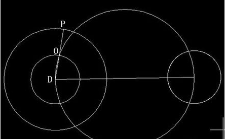 CAD怎么画两个圆的外切线？