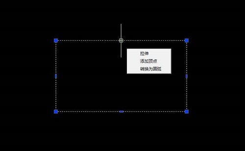 CAD如何利用多功能夹点编辑多段线的技巧