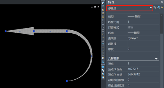 CAD中如何绘制与分解多段线