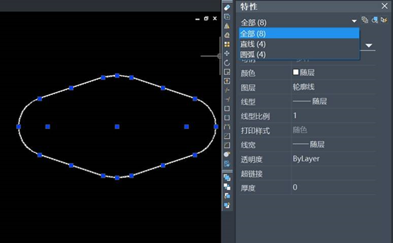 CAD中怎么把直线与圆弧连接成多段线