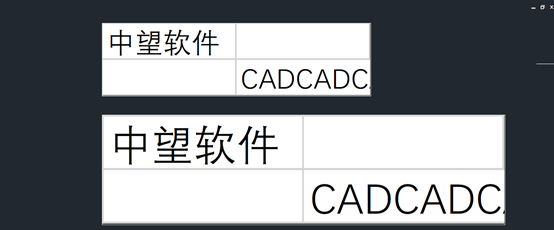 CAD粘贴Excel表格时怎么调整字体大小