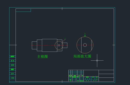 CAD中怎么对图形局部放大