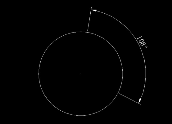 CAD角度标注命令需要注意的事项
