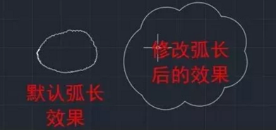 CAD修订云线怎么绘制弧长？