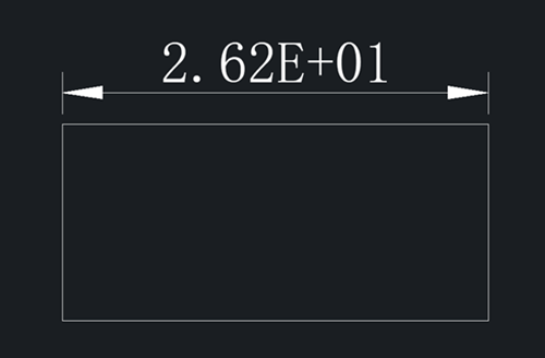 为何CAD的数值显示会是科学计数法？怎么解决？