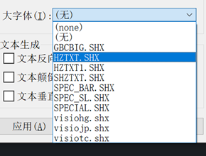 CAD大字体、文字样式、字体样式、字体之间有什么关系？