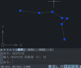 CAD怎么控制夹点的显示？