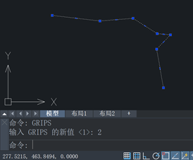 CAD怎么控制夹点的显示？