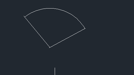 在CAD中绘制一段指定长度的弧线