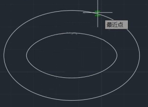 两个椭圆之间的距离要怎么标注