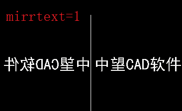 CAD如何解决镜像操作后文字是倒的