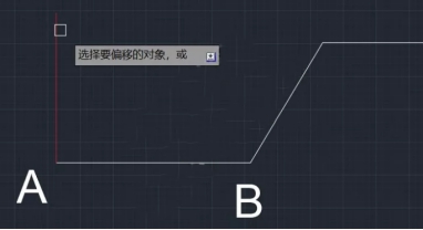 CAD用两点确定偏移距离