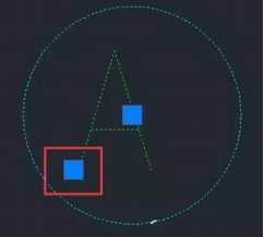 CAD中带属性的块中文字调整位置的方法