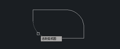 CAD如何对圆角进行标注