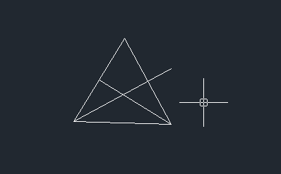 绘制CAD三角形外接圆的方法
