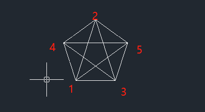 CAD如何绘制圆角的五角星