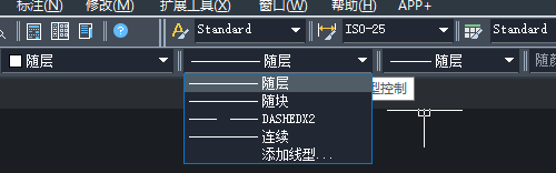 CAD绘制矩形中心线的方法