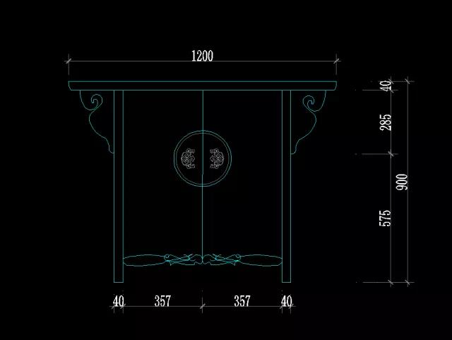 如何在CAD绘制中式家具平面图？