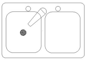 CAD怎么绘制洗菜盆