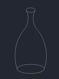 CAD花瓶怎么画