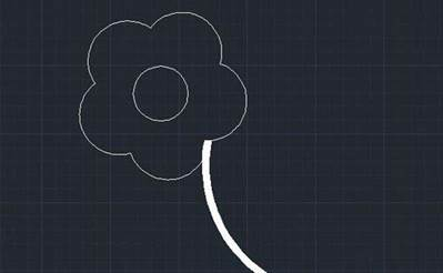 CAD绘制花朵教程