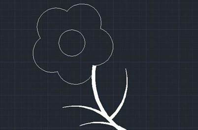 CAD绘制花朵教程