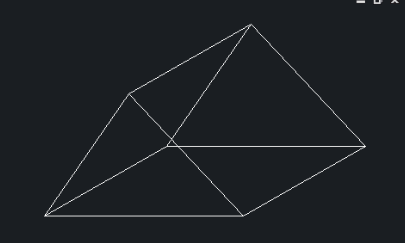 CAD怎么绘制立体三棱柱