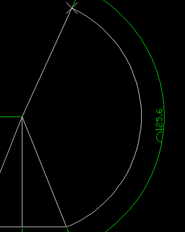 CAD如何绘制圆锥展开图形