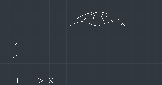 CAD雨伞如何绘制