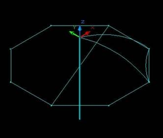如何在CAD雨伞建模
