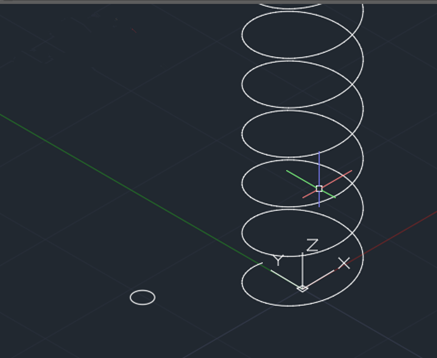 CAD怎么利用三维扫掠制作弹簧建模