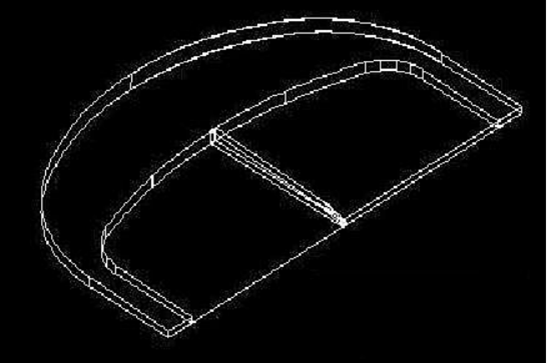 CAD三维建模梳子教程