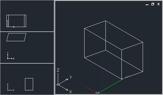 CAD如何绘制三维图形三视图