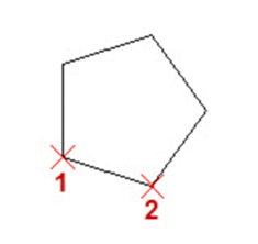 CAD正多边形POLYGON命令的含义