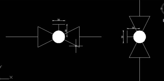 CAD如何绘制排水系统图纸隔膜阀