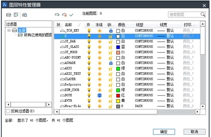 CAD图层功能的都有那些用法？