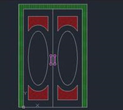 CAD中如何绘制室内的门？