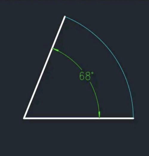 CAD等分角度的方法