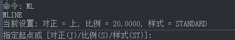 CAD中双线命令的使用方法