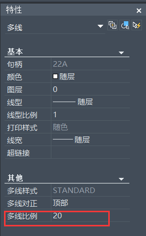 CAD中双线命令的使用方法